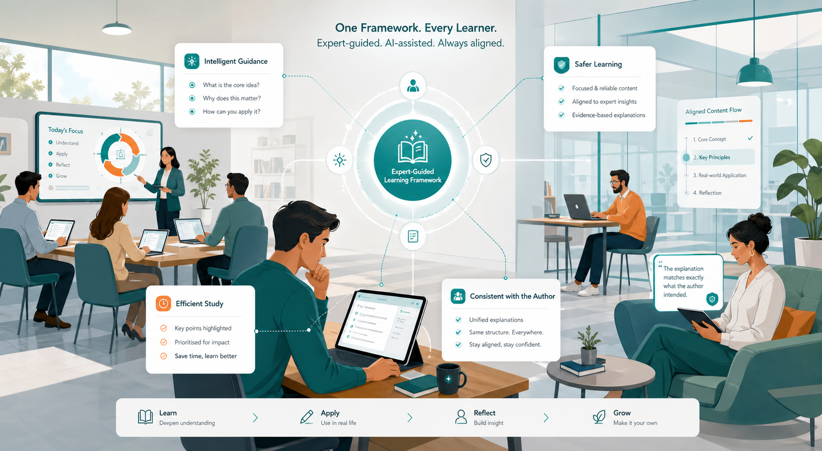 Expert-aligned guidance for masterclass learners